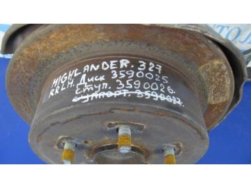 Гальмівний диск задній TOYOTA HIGHLANDER 01-07