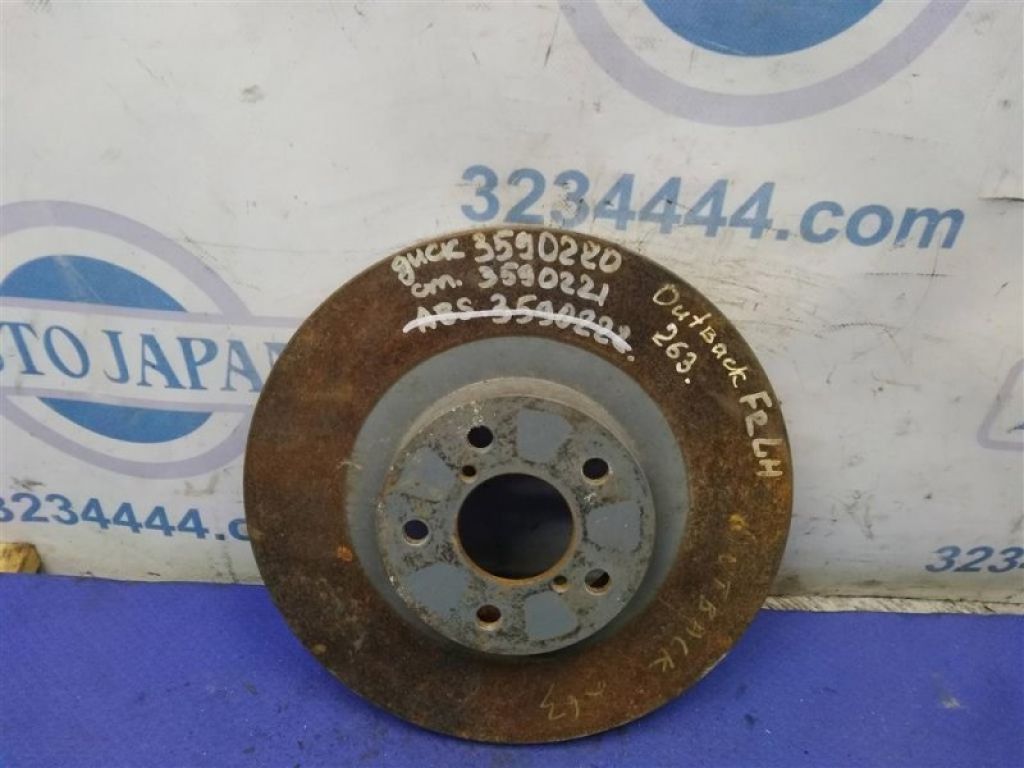 26300AG01A | Тормозной диск передний SUBARU OUTBACK 09-14 BR