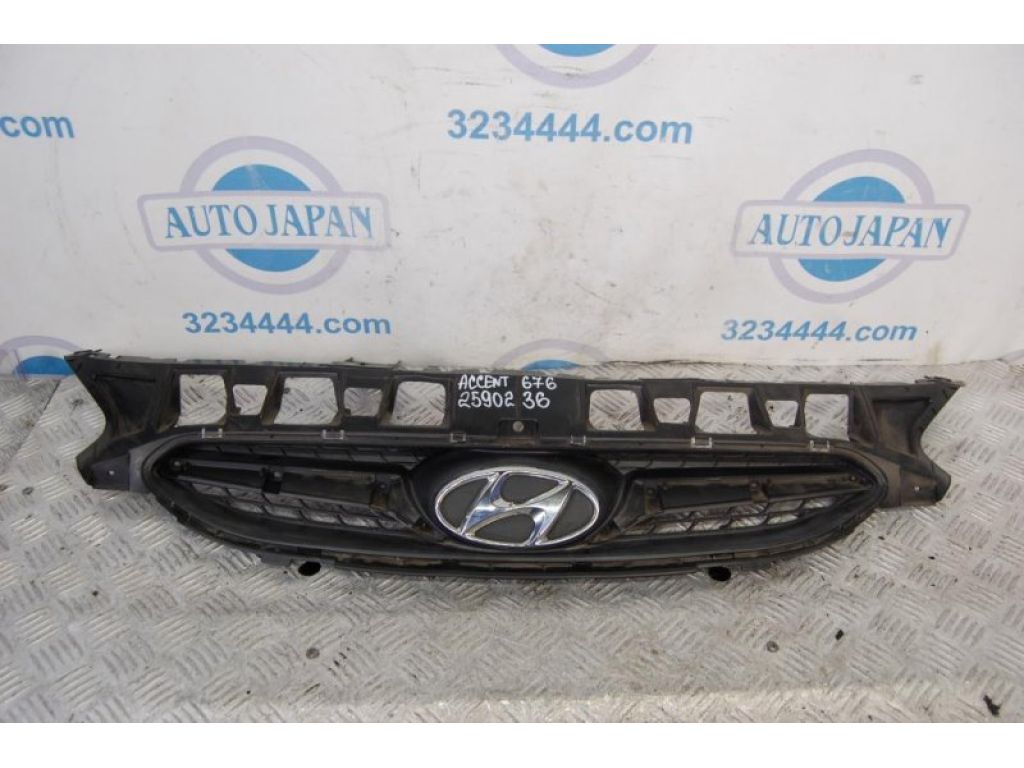 86350-1R100 | Решетка радиатора HYUNDAI ACCENT RB 10-