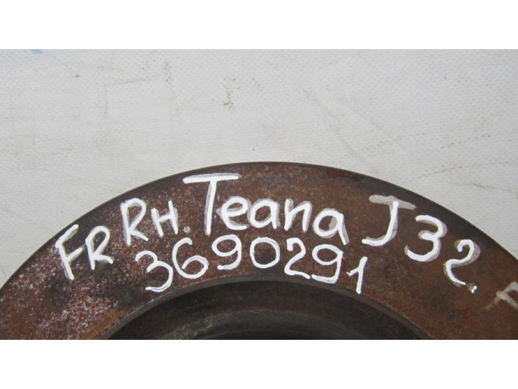 40206-9J400 | Гальмівний диск передній NISSAN TEANA J32 08-14 - Фото 2