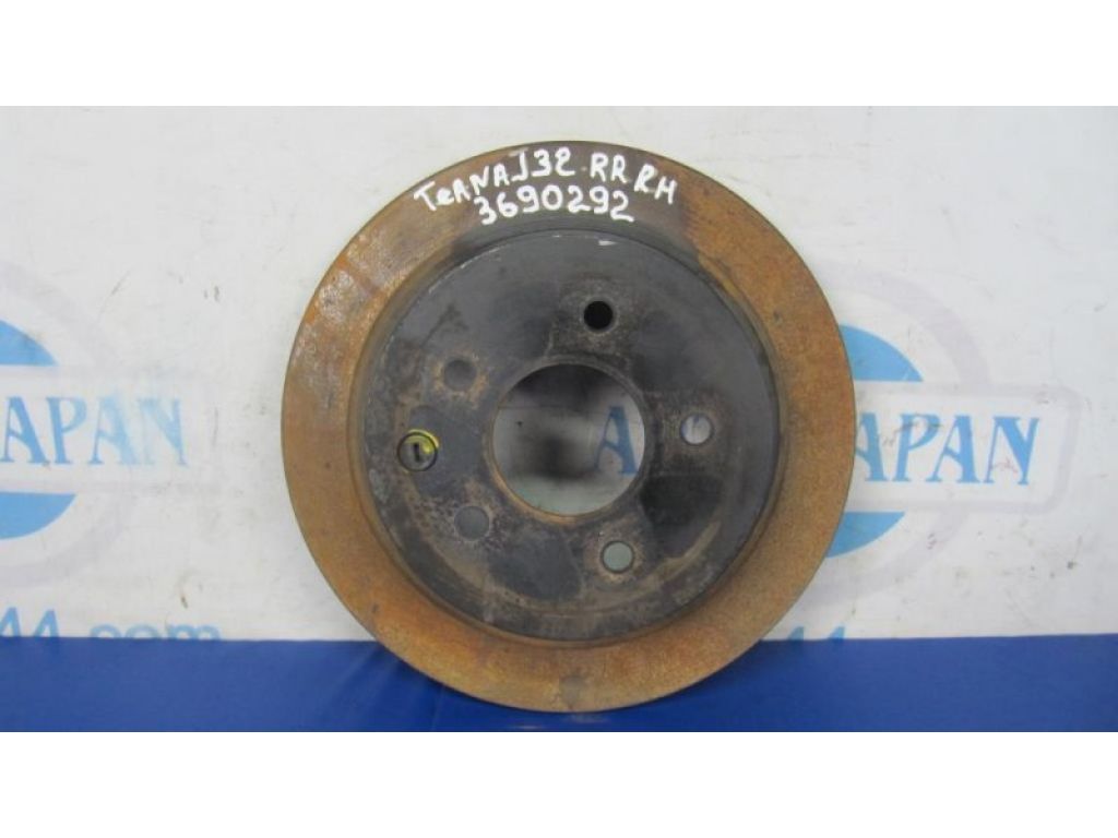 43206-9W000 | Гальмівний диск задній NISSAN TEANA J32 08-14