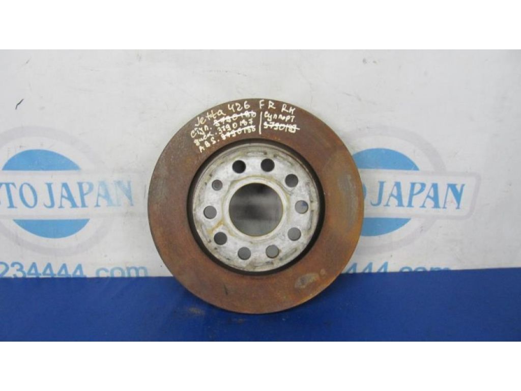 5C0 615 301 D | Гальмівний диск передній VOLKSWAGEN JETTA USA 10-17