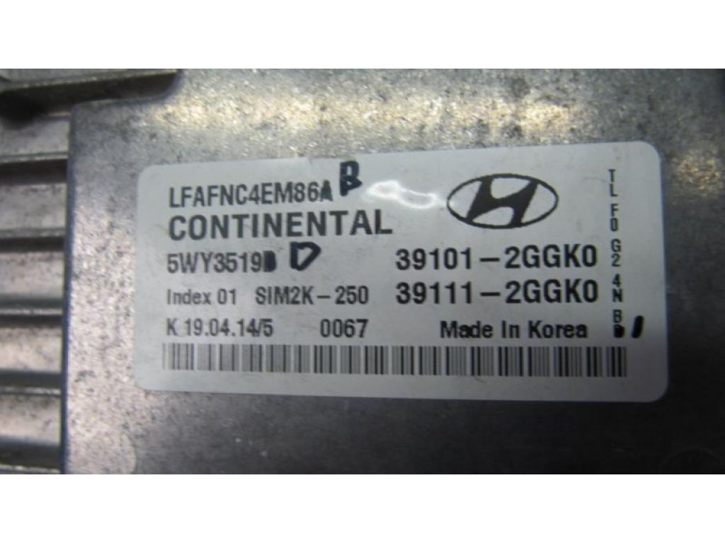 39111-2GGK0 | Блок керування двигуном HYUNDAI SONATA LF 2014- - Фото 3