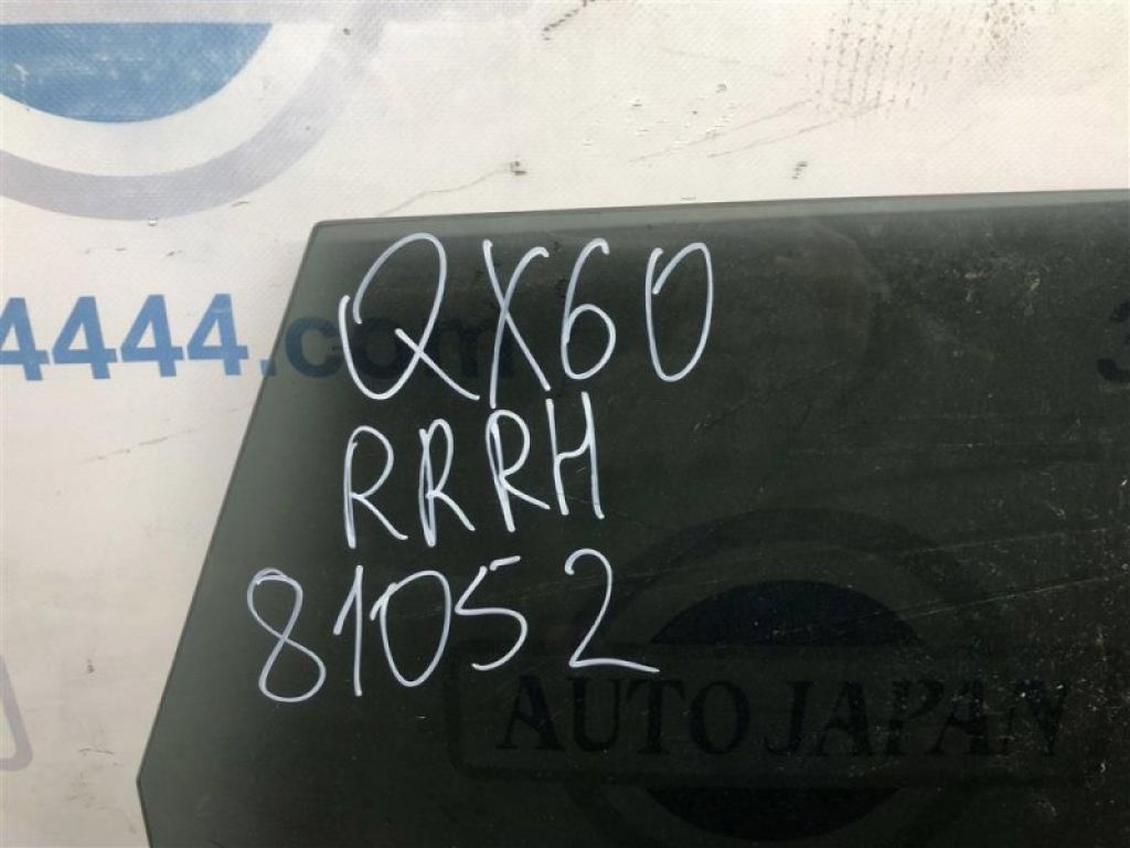 82300-3JA1C | Скло дверей задн. прав. INFINITI QX60/JX35 12-20 - Фото 2