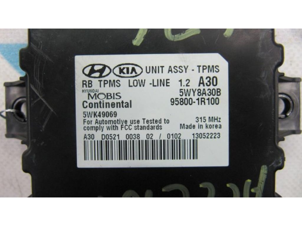 95800-1R100 | Блок керування тиском в шинах HYUNDAI ACCENT RB 10- - Фото 4