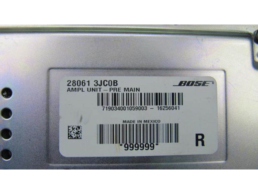 28061-3JC0B | Усилитель звука INFINITI QX60/JX35 12-20 - Фото 4