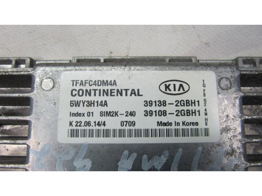 39108-2GBH1 | Блок керування двигуном KIA OPTIMA TF 11-16 - Фото 3