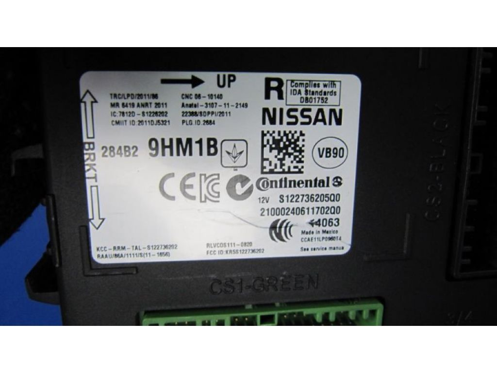 284B2-9HM1A | Блок комфорту NISSAN ALTIMA L33 12-18 - Фото 3