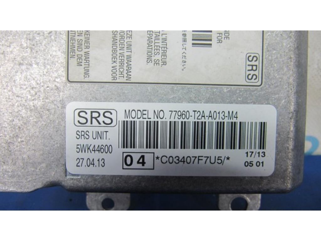 77960-T2A-A01 | Блок керування AIRBAG HONDA ACCORD CR 13-18 - Фото 4