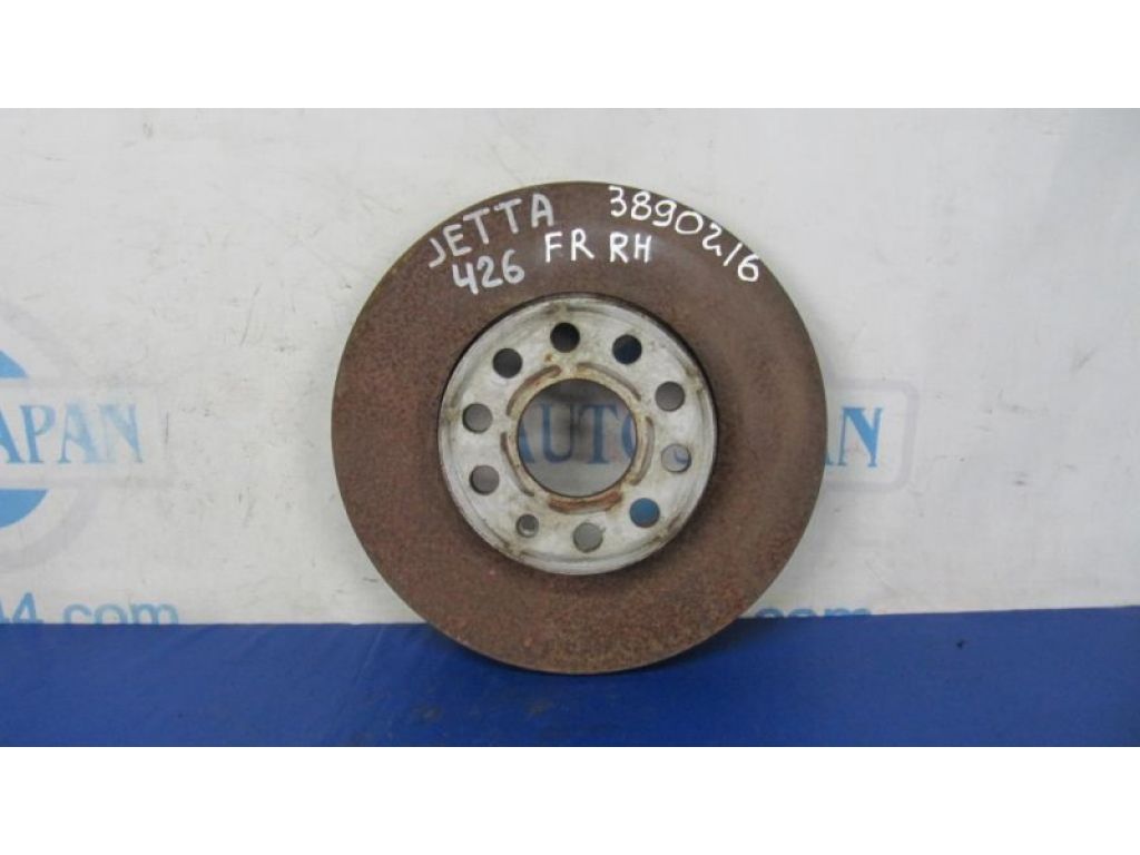 5C0 615 301 D | Тормозной диск передний VOLKSWAGEN JETTA USA 10-17