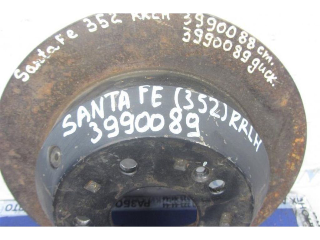 58411-2W010 | Тормозной диск задний HYUNDAI SANTA FE (DM) 12-18 - Фото 2