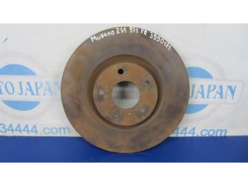 Гальмівний диск передній NISSAN MURANO Z51 07-14