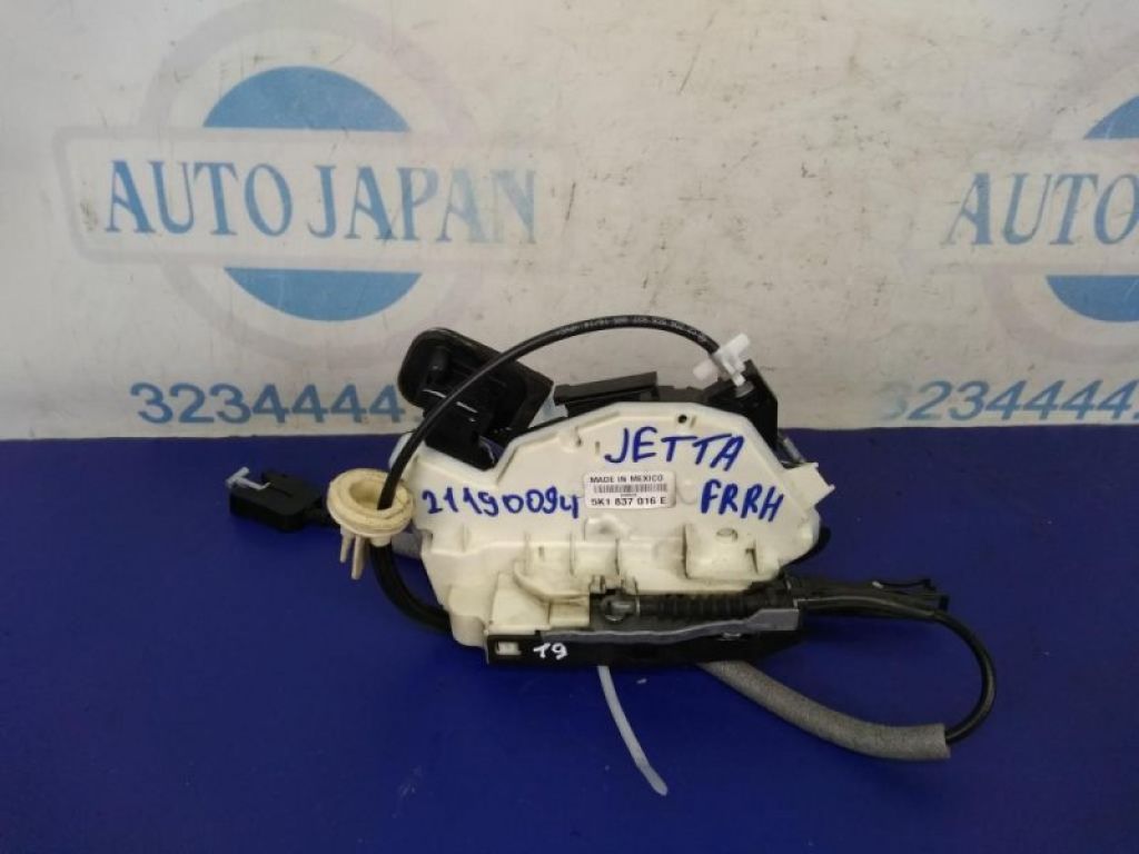 5K1 837 016 E | Замок двери передн. прав. VOLKSWAGEN JETTA USA 10-17