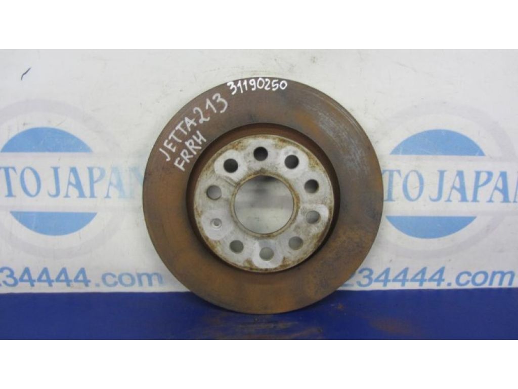 5C0 615 301 D | Гальмівний диск передній VOLKSWAGEN JETTA USA 10-17