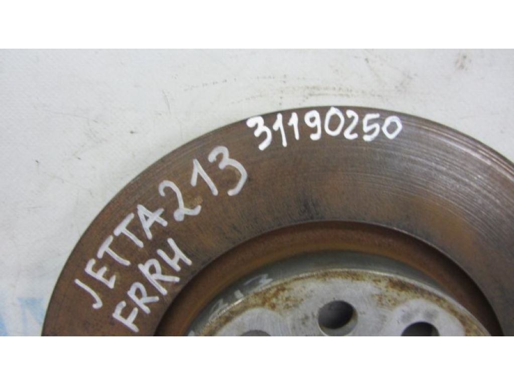 5C0 615 301 D | Гальмівний диск передній VOLKSWAGEN JETTA USA 10-17 - Фото 2