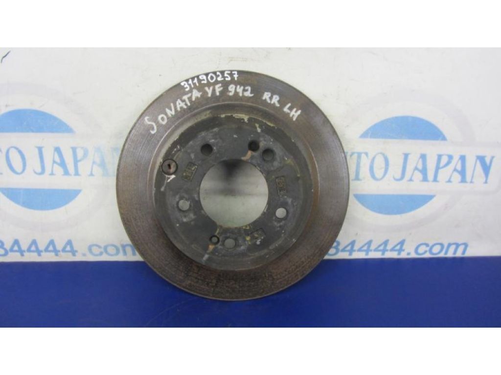 58411-3Q000 | Гальмівний диск задній HYUNDAI SONATA YF 10-14
