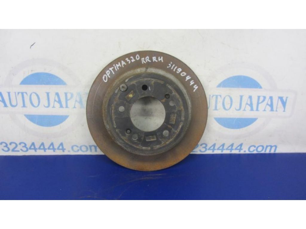 58411-3V500 | Тормозной диск задний KIA OPTIMA TF 11-16