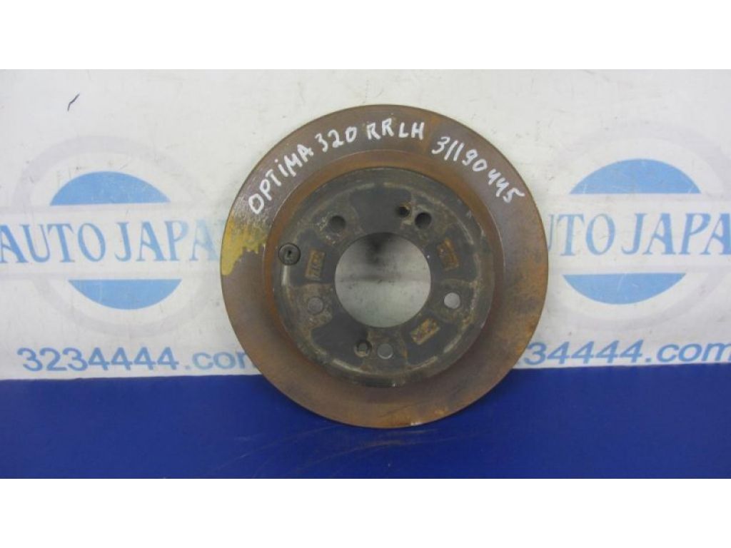 58411-3V500 | Тормозной диск задний KIA OPTIMA TF 11-16