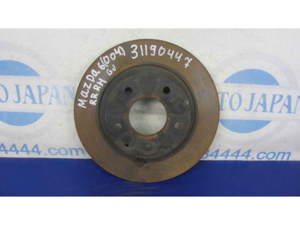 GHT2-26-251 | Тормозной диск задний MAZDA 6 GJ 12-