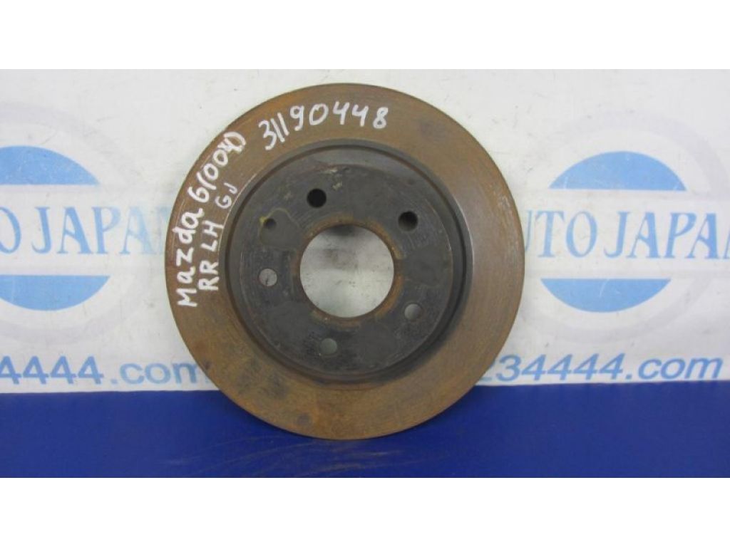 GHT2-26-251 | Тормозной диск задний MAZDA 6 GJ 12-