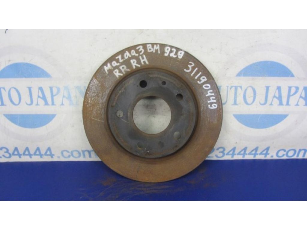 BJS7-26-251A | Гальмівний диск задній MAZDA 3 BM 13-19