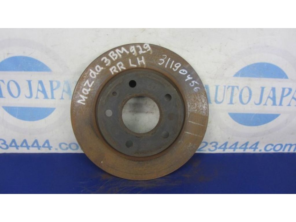 BJS7-26-251A | Гальмівний диск задній MAZDA 3 BM 13-19