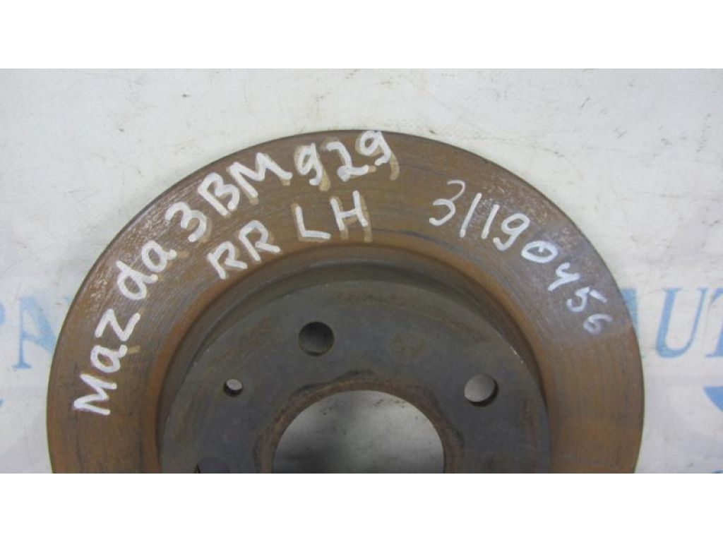 BJS7-26-251A | Гальмівний диск задній MAZDA 3 BM 13-19 - Фото 2