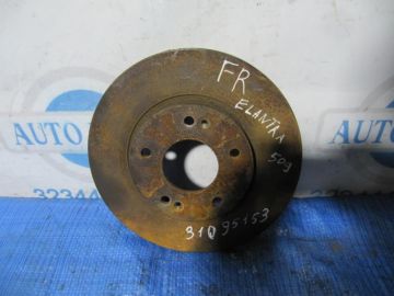 Тормозной диск передний HYUNDAI ELANTRA MD 10-15