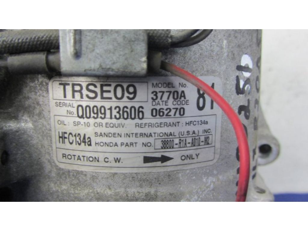 38800-R1B-A01RM | Компрессор кондиционера ACURA ILX 12-16 - Фото 6