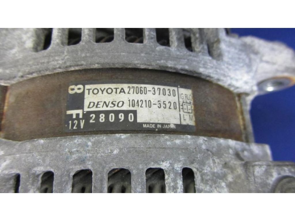 27060-37030 | Генератор TOYOTA AVENSIS 08-18 - Фото 3