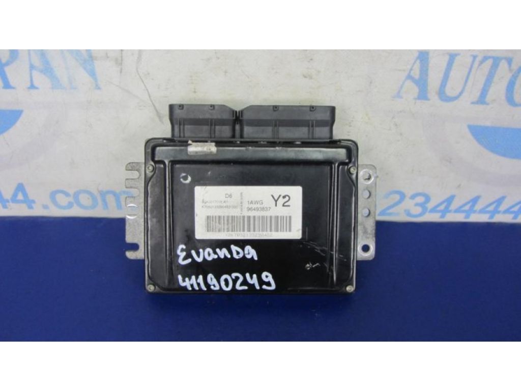 96493837 | Блок керування двигуном CHEVROLET EVANDA 04-06