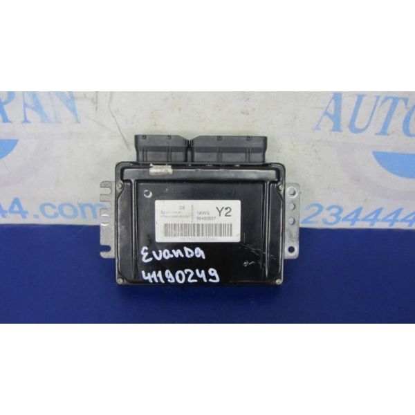 Блок керування двигуном CHEVROLET EVANDA 04-06 96493837