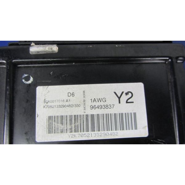 Блок керування двигуном CHEVROLET EVANDA 04-06 96493837 — 5