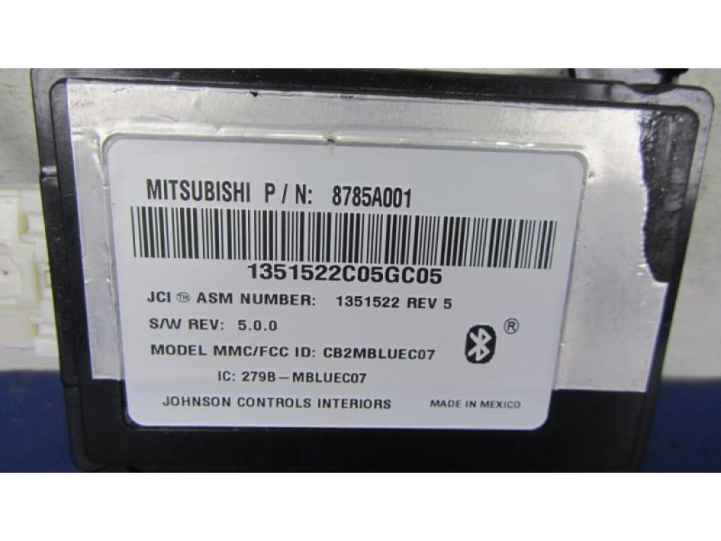 8785A001 | Блок керування блютуз MITSUBISHI OUTLANDER XL 05-13 - Фото 4