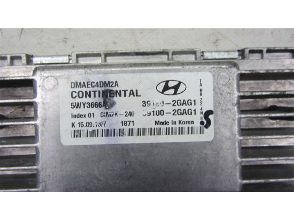 39130-2GAG1 | Блок керування двигуном HYUNDAI SANTA FE (DM) 12-18 - Фото 3