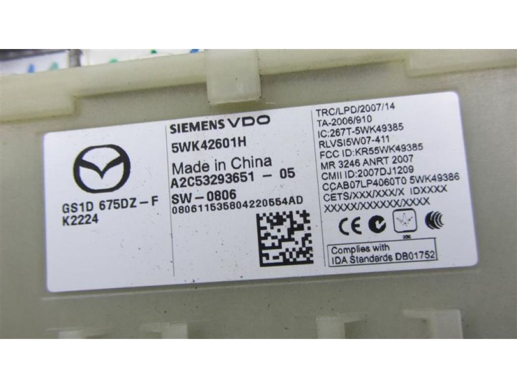 GSYD-67-5DZD | Блок електронний MAZDA 6 GH 07-12 - Фото 3