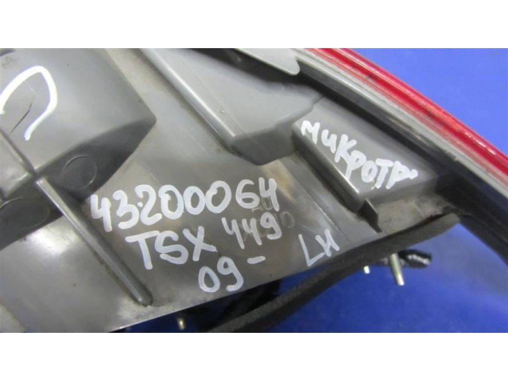 33550-TL0-A01 | Фонарь наружный задн. лев. HONDA ACCORD CU8 / TSX 08-14 - Фото 2