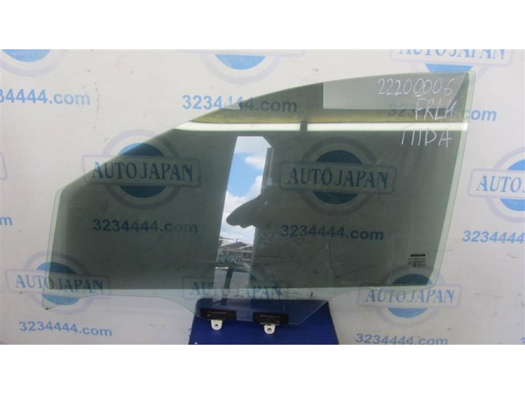 80301-ED000 | Скло дверей передн. лів. NISSAN TIIDA/VERSA C11 04-11