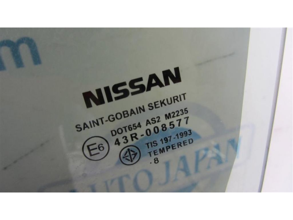 80301-ED000 | Скло дверей передн. лів. NISSAN TIIDA/VERSA C11 04-11 - Фото 3