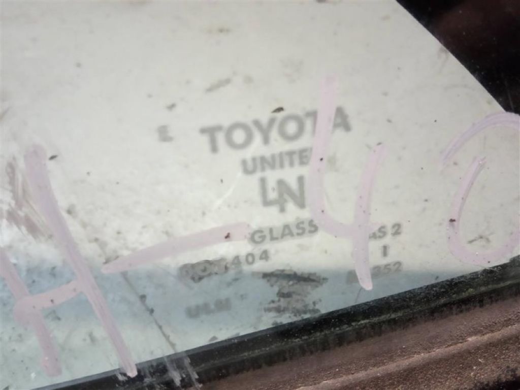 68124-06050 | Стекло двери глухое задн. лев. TOYOTA CAMRY 40 06-11 - Фото 2