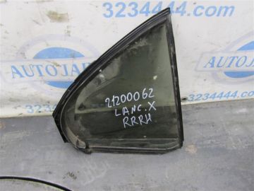 Скло дверей глухе задн. прав. MITSUBISHI LANCER X 10 15-17