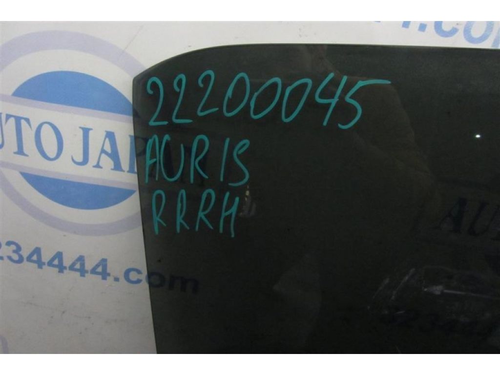 68103-02210 | Стекло двери задн. прав. TOYOTA AURIS 06-12 - Фото 2