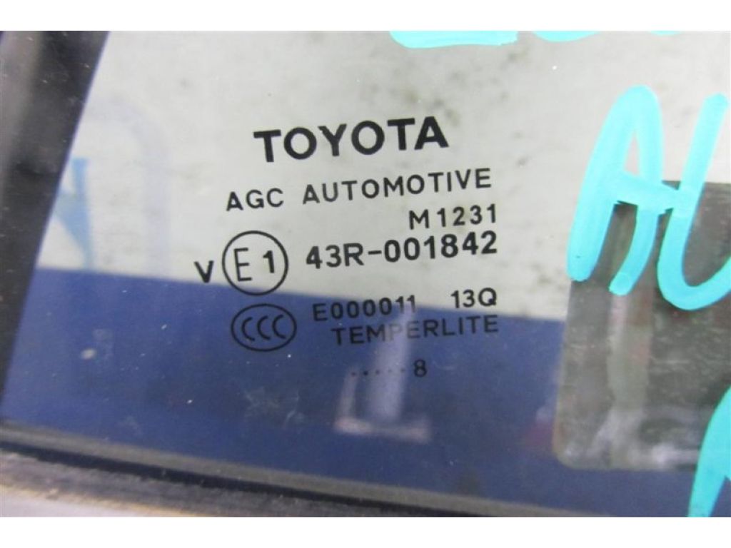 68123-02170 | Скло дверей глухе задн. прав. TOYOTA AURIS 06-12 - Фото 3