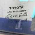 68123-02170 | Скло дверей глухе задн. прав. TOYOTA AURIS 06-12 - Прев'ю 3