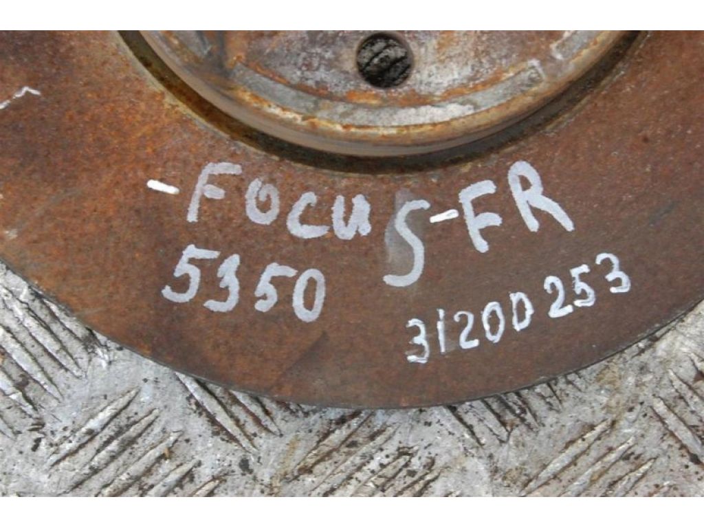 BV6Z-1125-A | Тормозной диск передний FORD FOCUS 10-18 - Фото 2