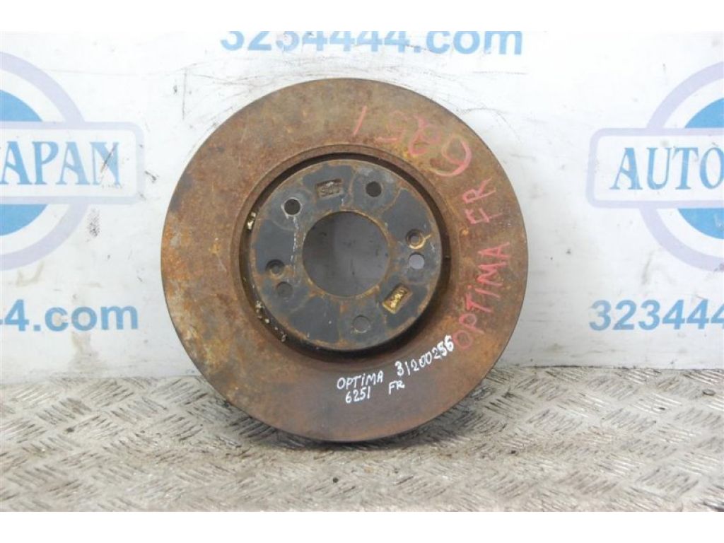 51712-3Q000 | Гальмівний диск передній KIA OPTIMA TF 11-16