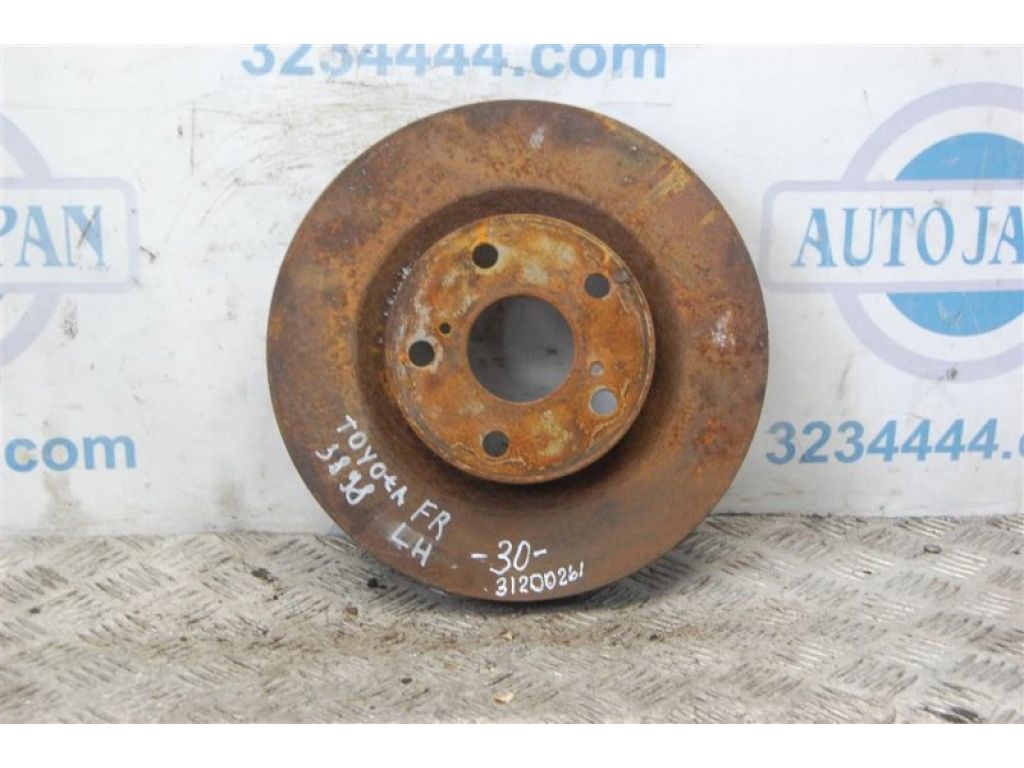 43512-06040 | Тормозной диск передний прав. TOYOTA CAMRY 30 02-06