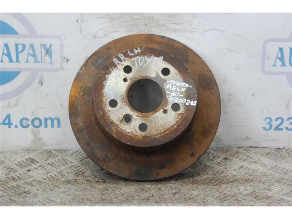 42431-06050 | Тормозной диск задний TOYOTA CAMRY 30 02-06
