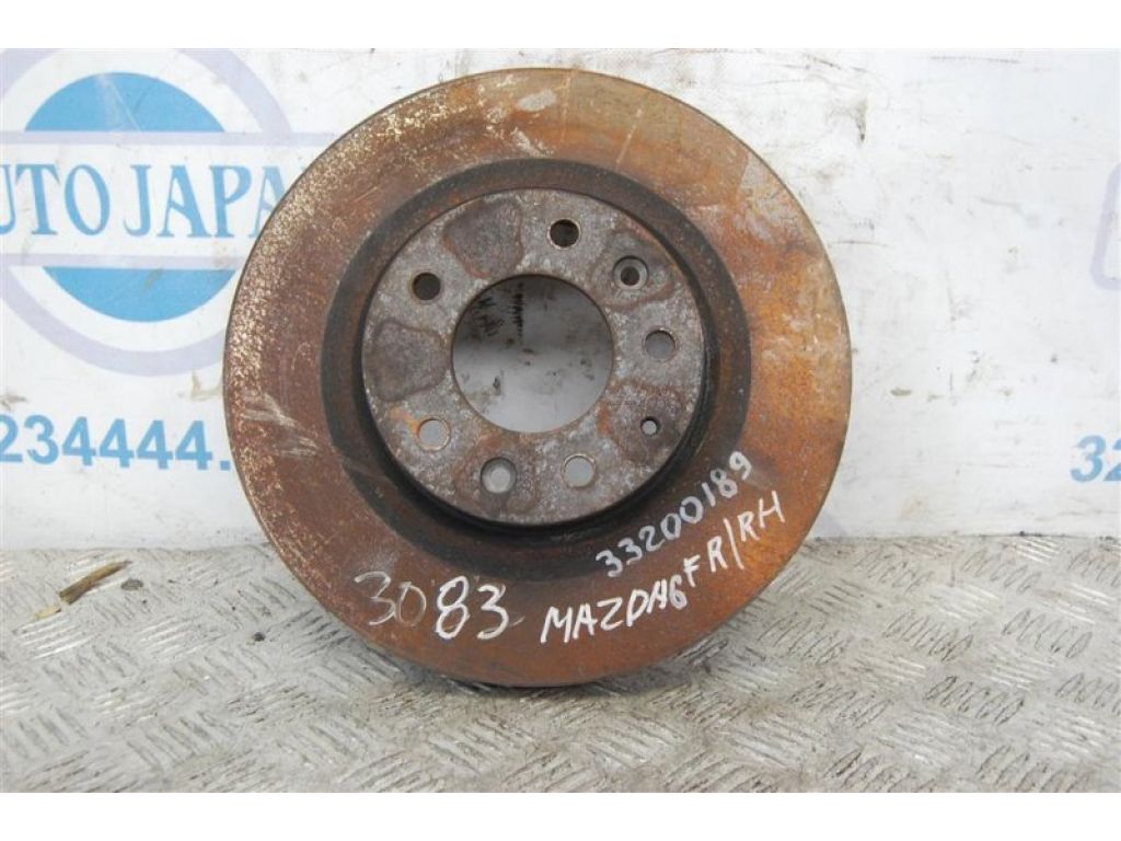 GP7Y3325XB | Тормозной диск передний лев. MAZDA 6 GH 07-12