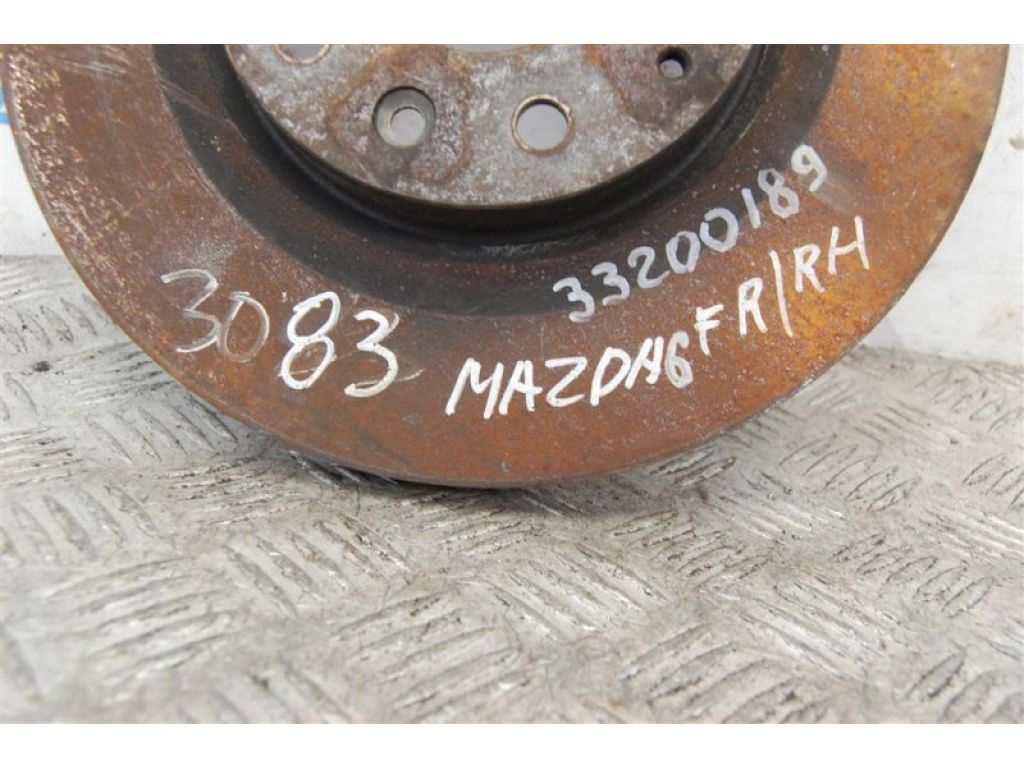 GP7Y3325XB | Тормозной диск передний лев. MAZDA 6 GH 07-12 - Фото 2